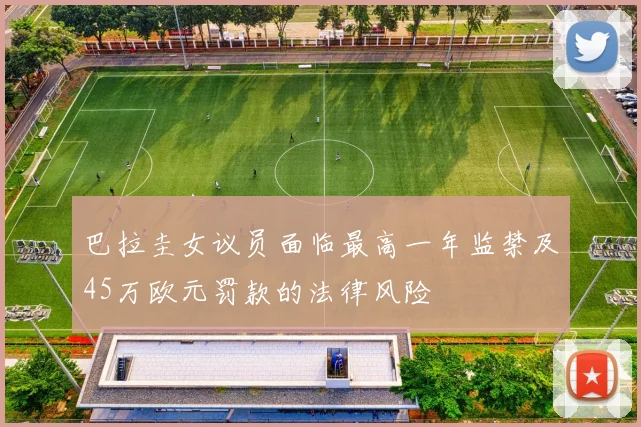 巴拉圭女议员面临最高一年监禁及45万欧元罚款的法律风险
